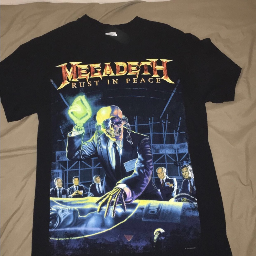 Megadeth T shirt Brand New size small men’s